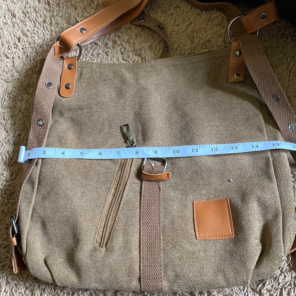 Tan purse